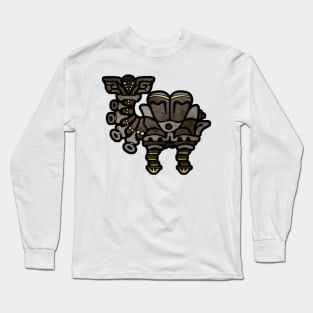 Stained Glass Humpy Camel Long Sleeve T-Shirt